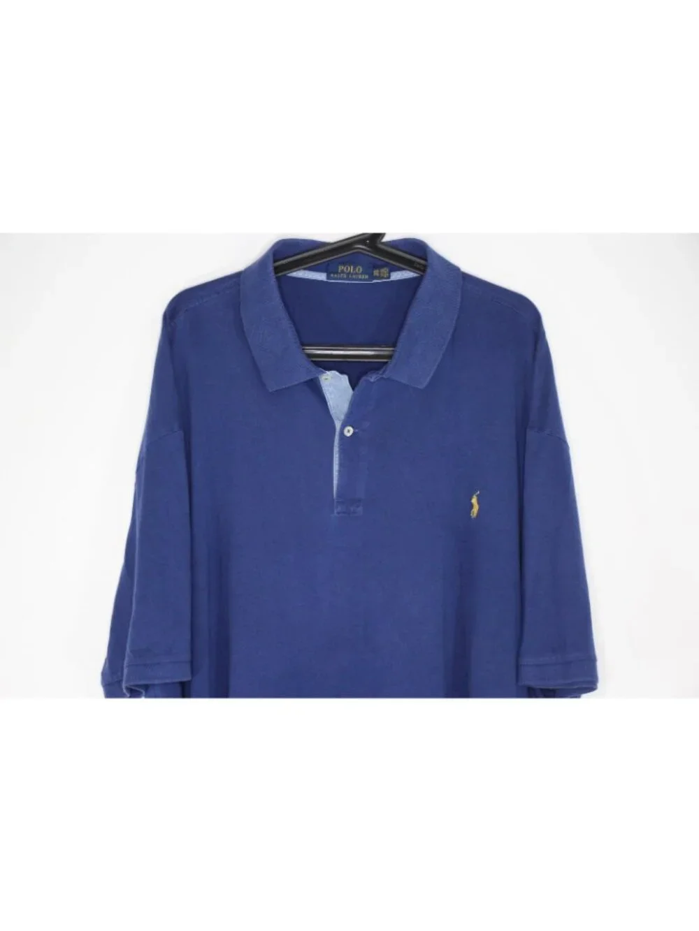 Polo Ralph Lauren Mens 3XB 3XL Big Blue Polo Shirt Q1146 - Picture 2 of 5